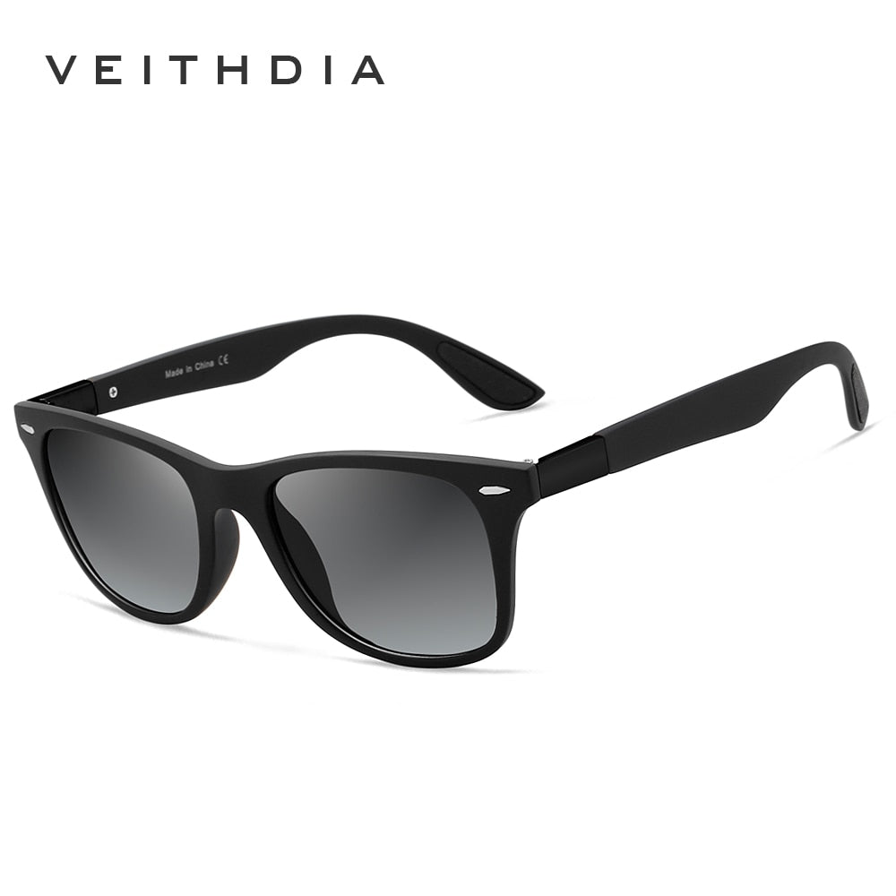 Veithdia DualShift - Gradient Photochromic Solglasögon med Polariserade Spegel-Linser