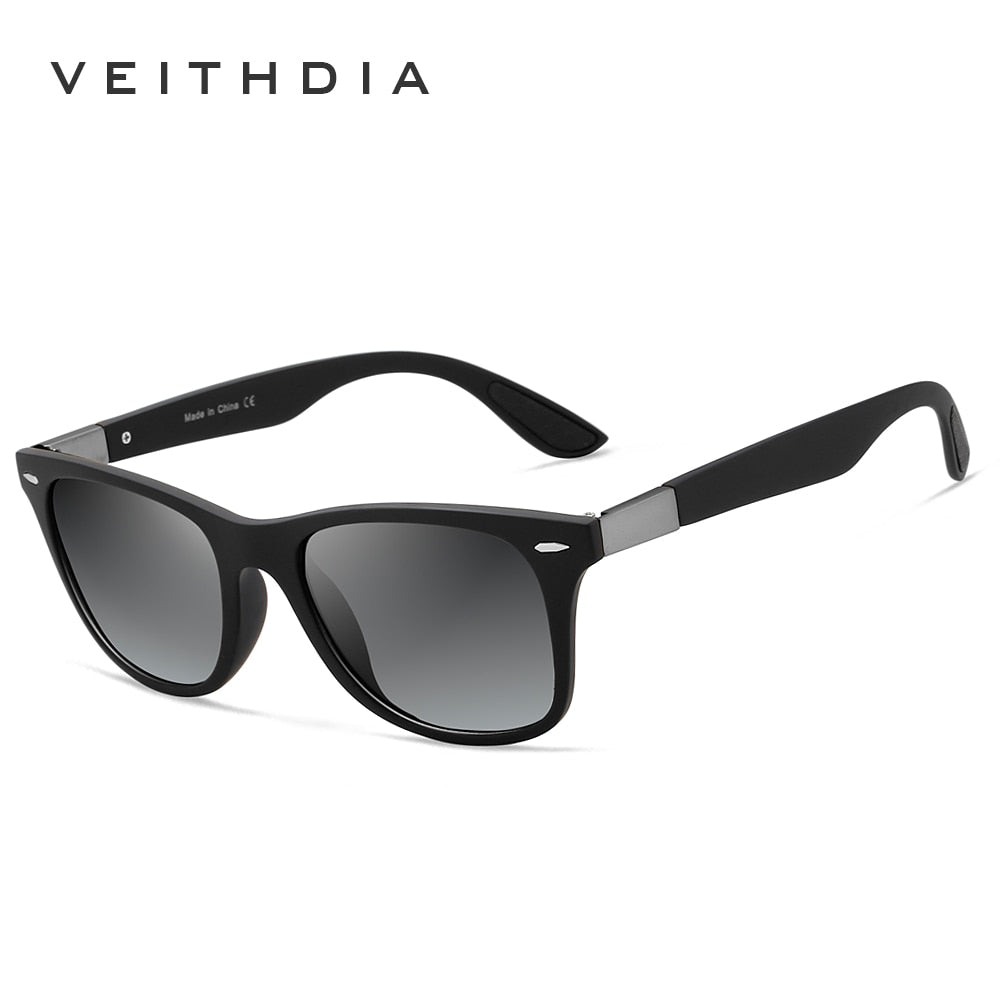 Veithdia DualShift - Gradient Photochromic Solglasögon med Polariserade Spegel-Linser