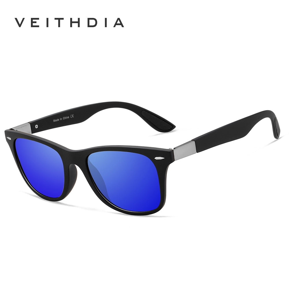 Veithdia DualShift - Gradient Photochromic Solglasögon med Polariserade Spegel-Linser